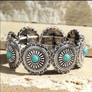 Gorgeous Turquoise Natural Stone Navajo Bracelets